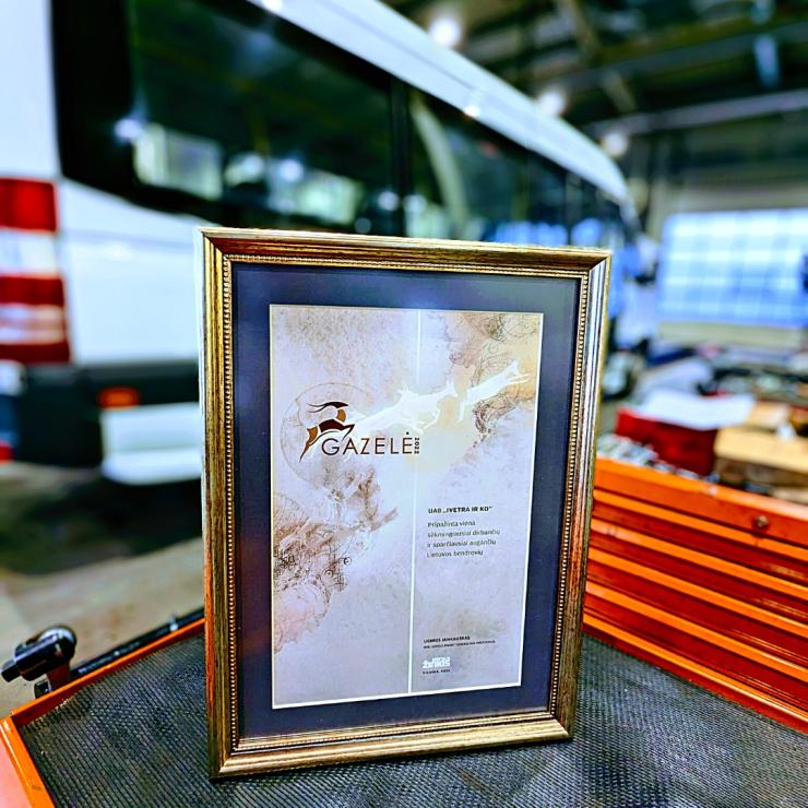 „Ivetra ir ko" gavo Verslo žinios apdovanojimą „Gazelė" už verslo rezultatus!